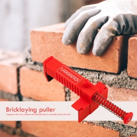More about 1 Pair Ziegellinie Clip Bricklaying Werkzeug, Brick Liner Fixierer Nivellier Messdrahtschublade für Bauarbeiten Mauerwerk -Klein