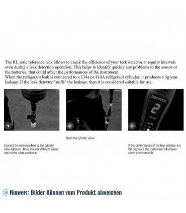 Referenzleck für R-410A Wigam Modell RL-410 - 5g/Jahr für el. Lecksuchgeräte
