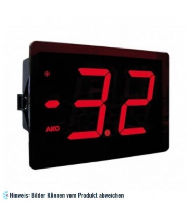 Kühlstellenregler AKO D16323, 3 Relais, 230V, 1 NTC, großes Display