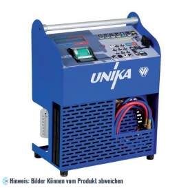 Vollautomatischer Mehrzweckgerät Füllstation mit Vakuumpumpe 2 stufig (180 l / min) und Kältemittelwaage 100 kg WIGAM UNIKA-HP-1