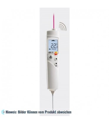 testo 826-T4, Infrarot-Thermometer mit Einstechfühler
