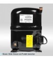 Kompressor Bristol H29B17UABHA, R22, 220-240V/1F/50Hz, 4,3 kW, Löt