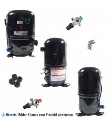 Kompressor Tecumseh TFH4522Z (POE), HBP - R404A, 400V/3F/50Hz, Rotalock