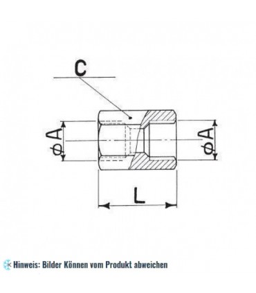 Verbinder Anschluss 5/16"SAE WIGAM U4-5