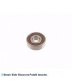 Kugellager, mit einseitiger, schleifender Gummidichtung 6302 RS (15 x 42 x 13