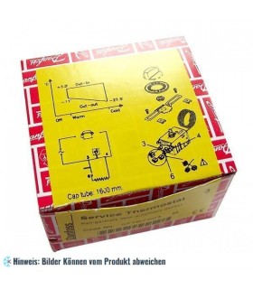 THERMOSTAT DANFOSS KIT N°7 - 077B7007, Kapillarrohr 2300 mm, kälte -34°/-24°C, wärme -10°/-17°C, für GEFRIERSCHRANK MIT SIGNALTO