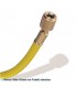 Füllschlauch gelb 90cm HD 1/4", Nylon-Schranke