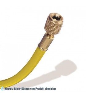 Füllschlauch gelb 90cm HD 1/4", Nylon-Schranke