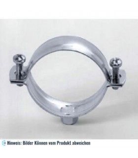 Rohrschelle zweischraubig ohne Schallschutz M8 52-58* (40-46)