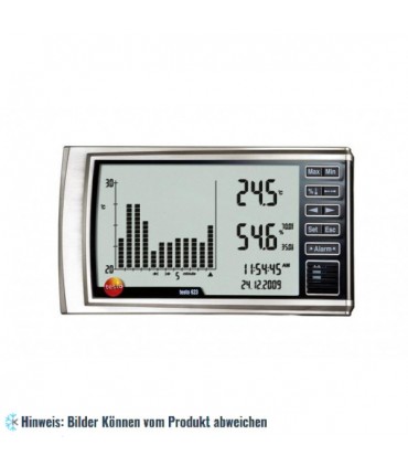 testo 623, Temperatur-/Feuchte-Messgerät Hygrometer mit Historienfunktion