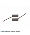Motorkohlen mit geflochtenem Kupferdraht 5 x 12,5 x 32,50 mm, BOSCH, 021521,