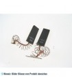 Motorkohlen mit Feder, geflochtenem Kupferdraht und Anschlussplatte 5 x 12,5
