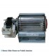 Querstromlüfter NO FROST, 25W, Turbine 120x60 mm, Motorlage: rechts
