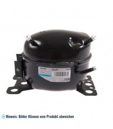 Kompressor Danfoss Secop BD80F, LBP- R134a, 12-24V DC, 50 Hz, 101Z0280, ohne Anlaufelektronik