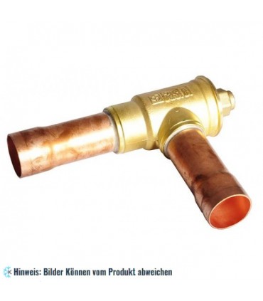 Rückschlagventil Castel 3184N/11, Eckanschluss Löt, 35 mm ODS, Kv 29