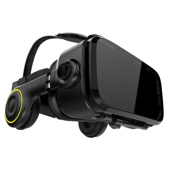 VR-SHARK® X4 black - VR Brille / VR Headset für alle 4,7 - 6,1 Smartphones
