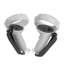 More about Griff-Abdeckung mit Handschlaufe für Oculus Quest 2 VR aus weichem Silikon (Grau)