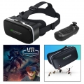 VR Headset mit Fernbedienung 3D Brille Virtual Reality Headset für VR Spiele Und 3D Filme Eye Care System für Android Smartphone