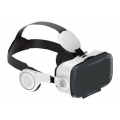 Archos VR Glasses 2, Smartphone-basierte oben angebrachte Anzeige, Schwarz, Weiß, 120°, Einfarbig, Acrylnitril-Butadien-Styrol (