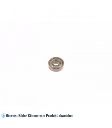 Kugellager, mit einseitiger, schleifender Gummidichtung 608 ZZ (8 x 22 x 7 mm)