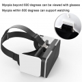 Mini Virtual Reality Brille, faltbares VR-Headset für Smartphones, kompatibel mit iPhone- und Android-Handy-VR-Spielen und 3D-Fi