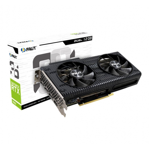 Palit GeForce RTX 3060 Dual - Grafikkarten - GF RTX 3060 - 12 GB