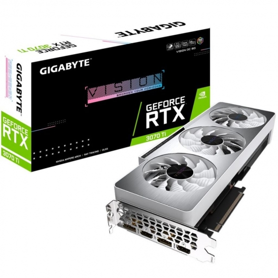 Gigabyte AORUS XTREME GV-N307TVISION OC-8GD, GeForce RTX 3070 Ti, 8 GB, GDDR6X, 256 Bit, 7680 x 4320 Pixel, PCI Express x16 4.0