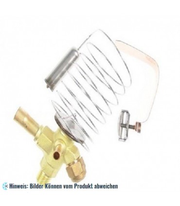 Thermostatisches Expansionsventil komplett DANFOSS TZ2, R407C, MOP 15°C, ohne Düse, Lötversion