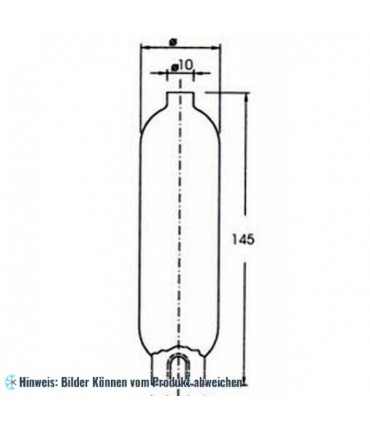 Sammler De.Na, 24x145 1, Anschluss 10 mm