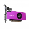 Yeston RX550-4G D5 LP Grafikkarte Radeon Chill 4 GB Speicher GDDR5 128 Bit 6000 MHz VGA + HDMI + DVI-D GPU