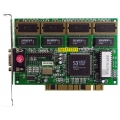 S3 Virge PCI-Grafikkarte, VGA, 4MB Grafikspeicher, Chipsatz 86C325. ID28700