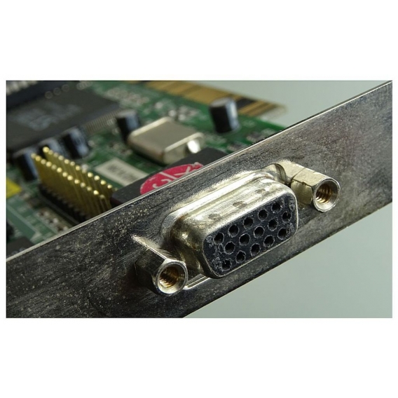 S3 Virge PCI-Grafikkarte, VGA, 4MB Grafikspeicher, Chipsatz 86C325. ID28700