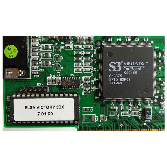 ELSA VICTORY 3DX PCI-Grafikkarte, 4MB Ram, VGA, Chipsatz 86C375. ID28698