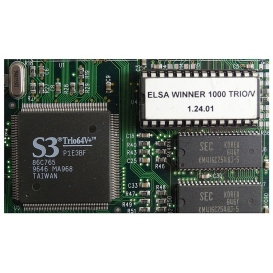 More about ELSA Winner 1000 Trio/V PCI-Grafikkarte, 2MB Ram, VGA, Chipsatz S3Trio64V+. ID28699