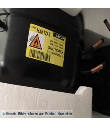 Kompressor Danfoss Secop HXK12AT, LBP - R600a, 220-240V, 50/60 Hz