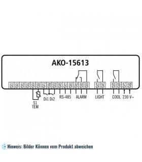 More about Kühlstellenregler AKO 156131, 3R/RGS/PRINTER, 230V