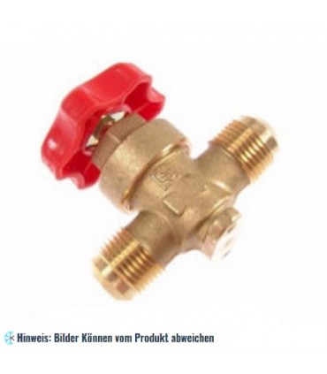 Membranventil Castel 6210/5, 5/8" SAE Bördelanschlüsse, Kv 1,80