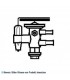 Thermostatisches Expansionsventil DANFOSS - TUAE, R134, ohne MOP, ohne Düse