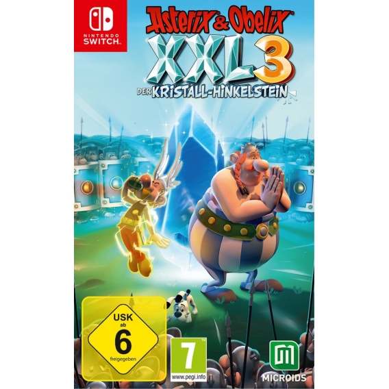 Asterix & Obelix XXL 3, Der Kristall-Hinkelstein, 1 Nintendo Switch-Spiel