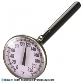 Taschenthermometer, analog, Durchmesser 44 (-17 bis 104° C)