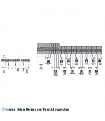 Schaltkasten AKO 15653 PLUS-3F, 10-16 A, 400V/50Hz für dreiphasige Verflüssigungssätze und Verdampfer