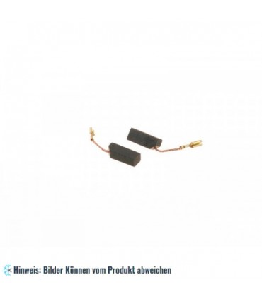 Motorkohlen mit geflochtenem Kupferdraht und Steckverbindung, einzeln BOSCH 6