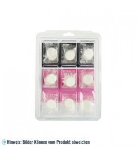 Drain Tabs Reinigungstabletten Blister von 18 Tabletten für Split & Fan Coils, Kondensatwannen - No Biocide