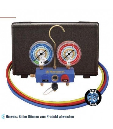 2 Wege Monteurhilfe mit Kugelventil 63mm-5Skala - 3-180cm