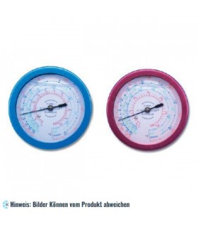 Manometer Ø60, Ölfüllung, Klasse 1, Anschluß auf der Rückseite - Blondelle WIGAM BL60/30C4/A6/K1