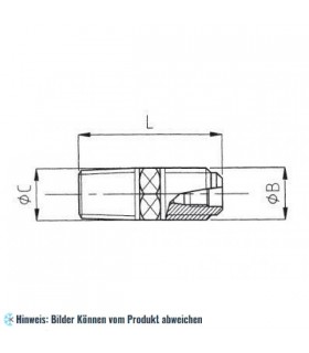 Füllstutzen Set 10 Stück 1/4"C x 1/8" WIGAM 512 2BAK