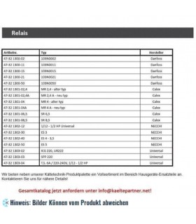 More about Relais Universal, T.S. 6A /220-240V/, 1/12 - 1/2 HP