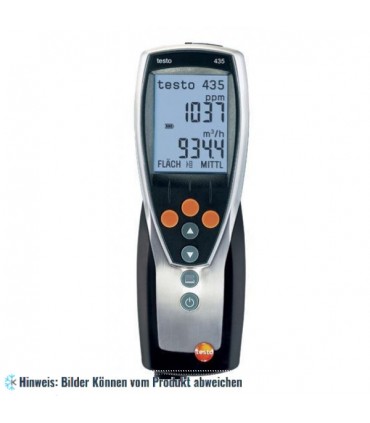 testo 435-4, Multifunktions-Messgerät mit integrierter Differenzdruck-Messung