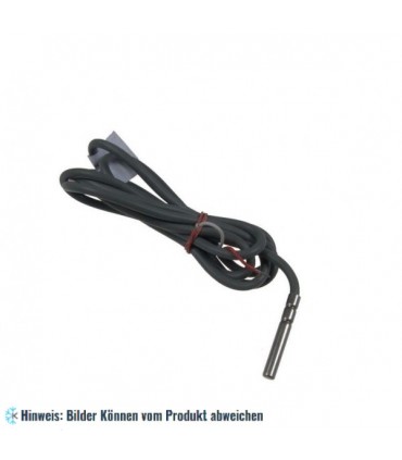 Fühler PTC, l ＝ 1,5 m, Silikon, Edelstahlabdeckung 6x40 mm, S6.SH, DIXELL