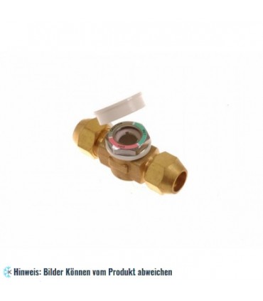 Schauglas Universal S10, 5/8 x 5/8" SAE, Bördelanschlüsse + Mutter